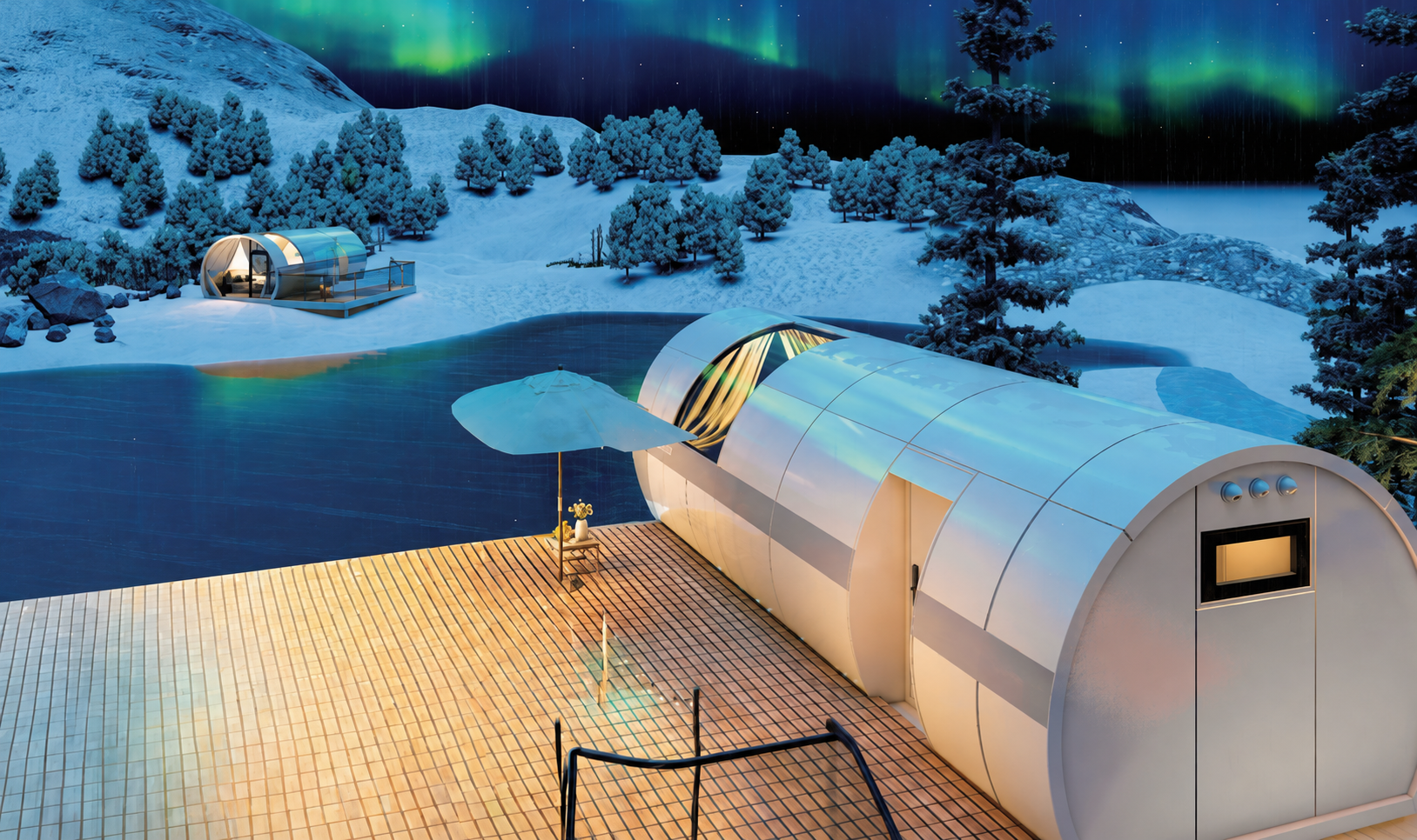Modern prefabricated smart home